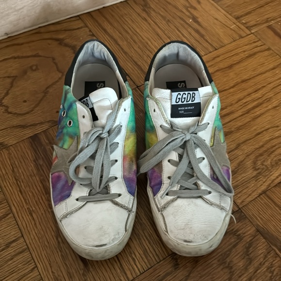 Golden Goose Superstar Tie dye low top sneakers - Picture 2 of 4